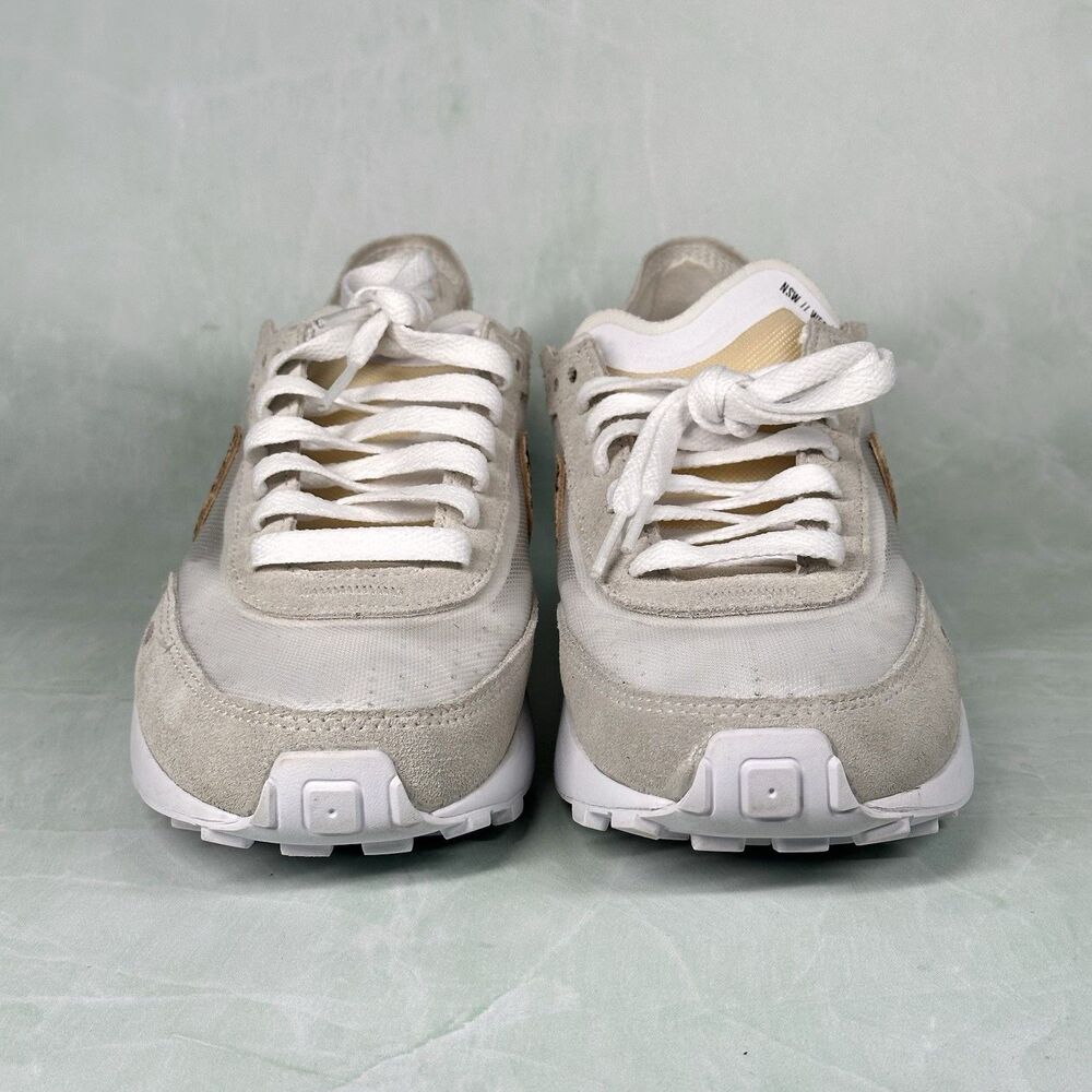 Nike Shoes Women’s Size 7.5 Waffle One SE Leopard White Sneakers DJ9776-100 - Picture 2 of 15